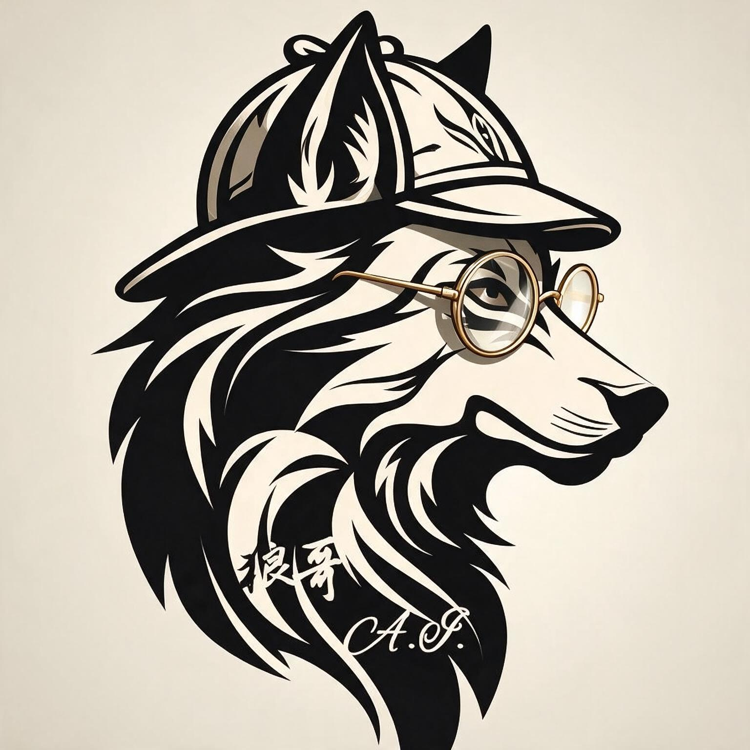 狼哥 Logo